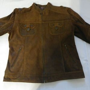 Women Genuine Mexican Leather Jacket